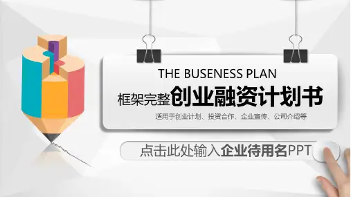商业计划书PPT商业策划书PPT图文