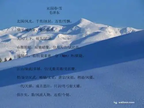 北师大版《浪淘沙·北戴河》.定稿