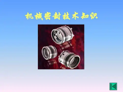 机械密封技术知识共71页
