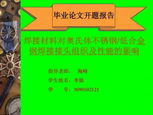 李娟毕业论文开题报