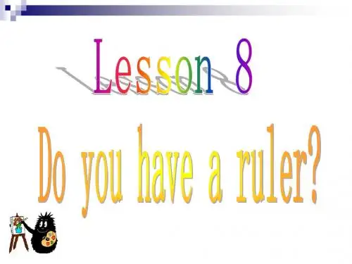 lesson1Do_you_have_a_ruler