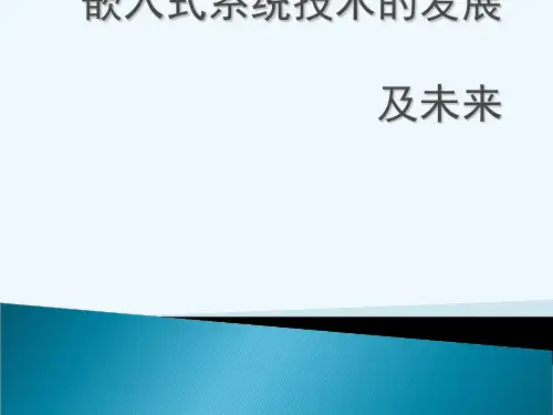 嵌入式系统专业技术标准发展及未来