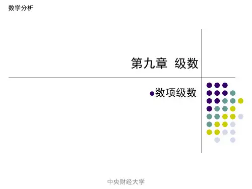 高数第九章数项级数-任意项资料