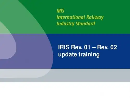 IRIS Rev02 update Training