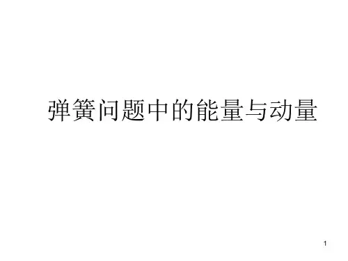 弹簧问题模型PPT优秀课件