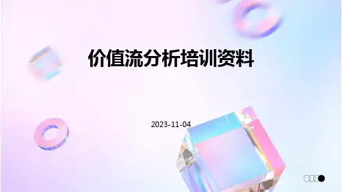 价值流分析培训资料