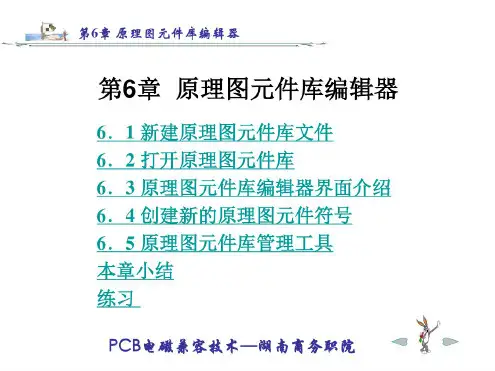 原理图元件库编辑器