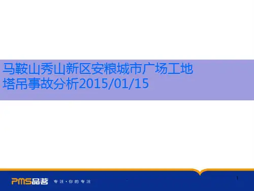 塔吊事故案例分析PPT课件