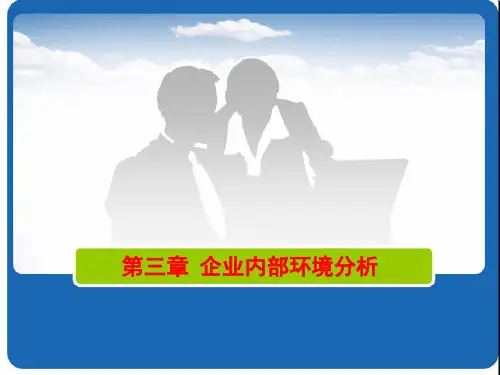 第3章企业内部资源分析