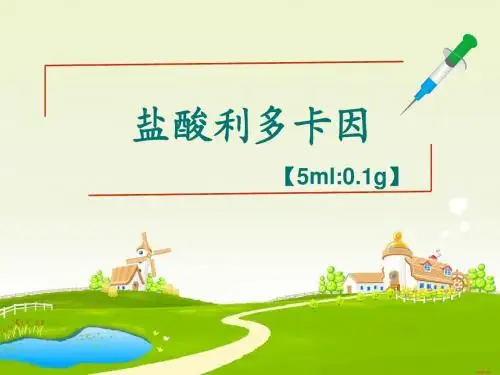 盐酸利多卡因
