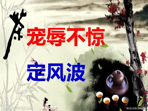 定风波作文