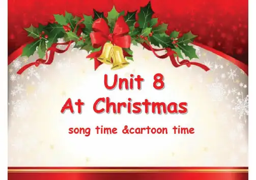 五年级上册英语Unit8AtChristmas(第三课时)译林版