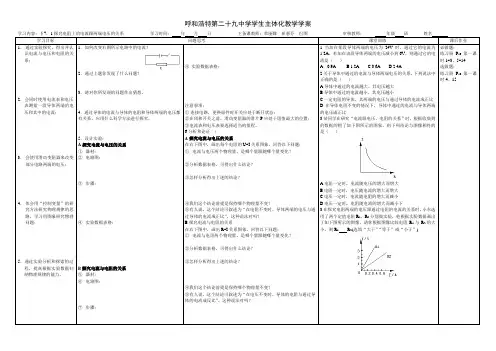 7.1探究电阻上的电流跟两端电压的关系 2