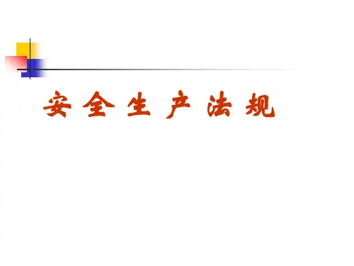 安全生产法规.pptx