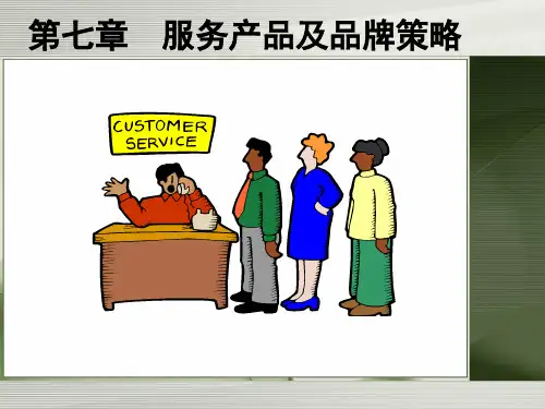 服务产品及品牌策略描述