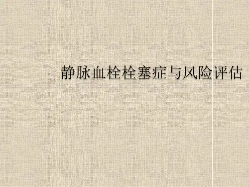 VTE风险评估
