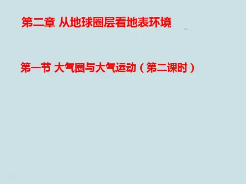 高中地理《热力环流》PPT课件