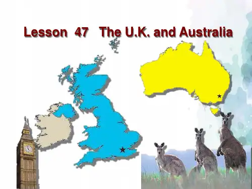 冀教版-英语-七上-第47课 The U.K. and Australia课件