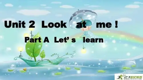新人教版三年级英语上册Unit3 Look at me!课件