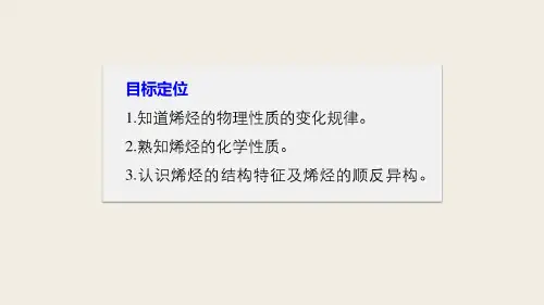 高中化学课件烯烃.pdf