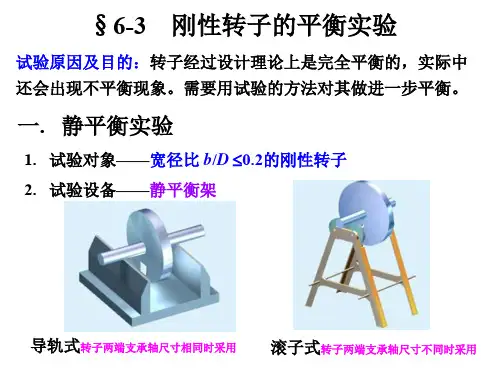 刚性转子的平衡