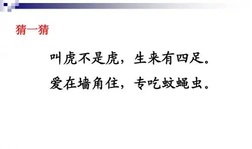 小壁虎借尾巴 做好的课件