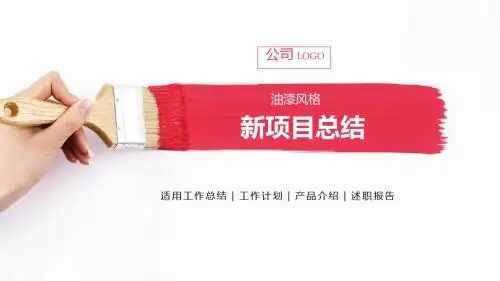 新项目总结ppt