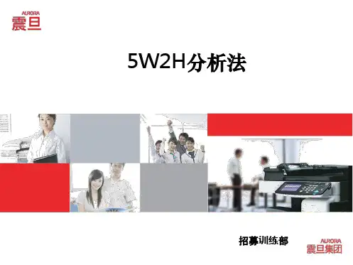 5W2H运用方式