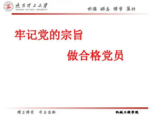 微党课讲座定稿