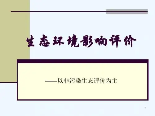 10生态环境影响评价