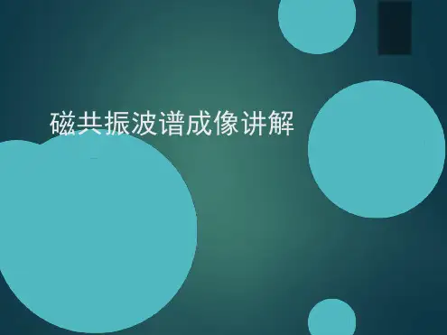 完整版磁共振波谱MRS临床应用