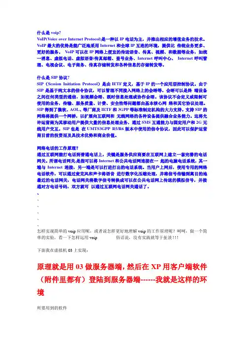 VIOP语音技术