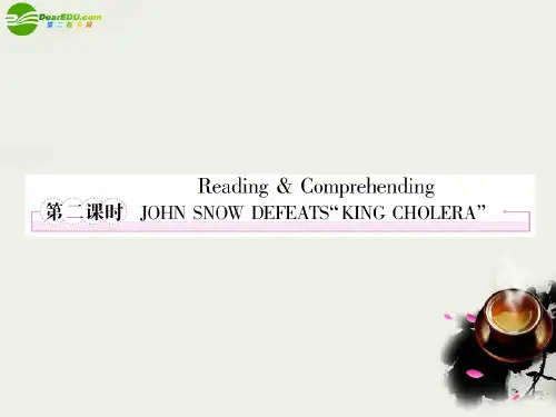 【成才之路】高中英语 Unit1 Great scientists 第二课时 Reading & Comprehending学案课件 新人教版必修5