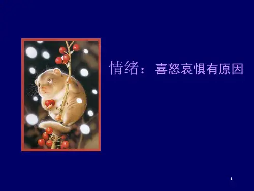 第六章  情绪与情感