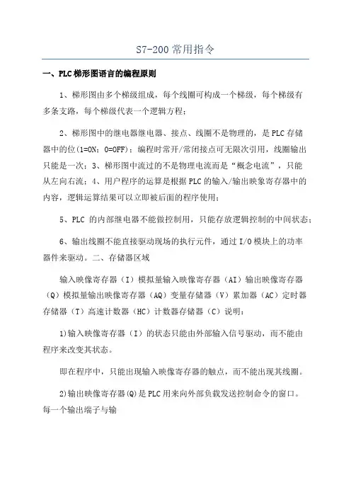 S7-200常用指令