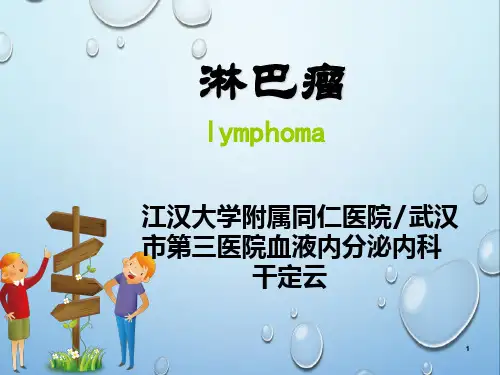 (推荐课件)淋巴瘤的分类及病理诊断概述
