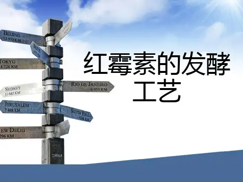 红霉素的发酵工艺