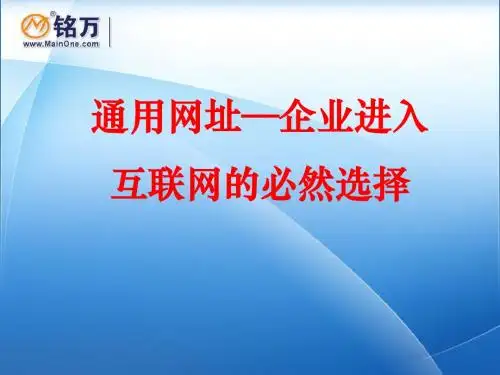 通用网址价值分析