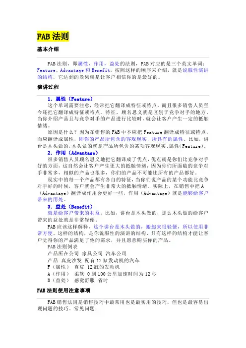 FAB法则