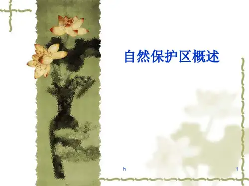 《自然保护区概述》PPT课件