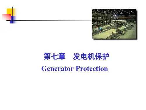 第7章 发电机保护