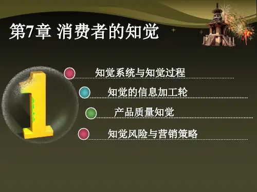 第7章 消费者的知觉