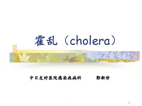 霍乱菌痢北中医课件ppt课件