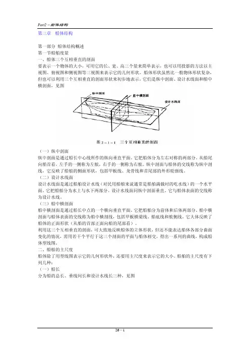 船体结构