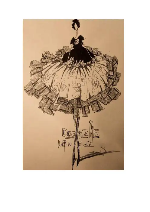 服装&个性手绘人物
