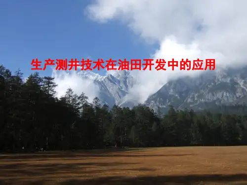 生产测井技术在油田开发中的应用
