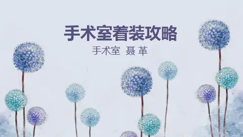 手术室着装规范