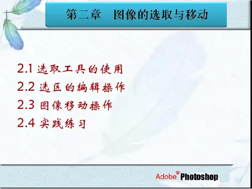 第二章图像的选取与移动(ps)