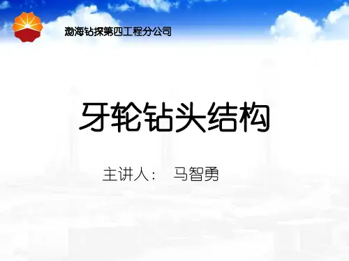 牙轮钻头结构