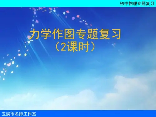 初中物理力学作图专题复习课件